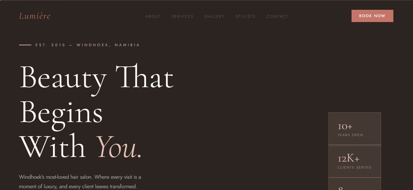 Lumière Studio screenshot